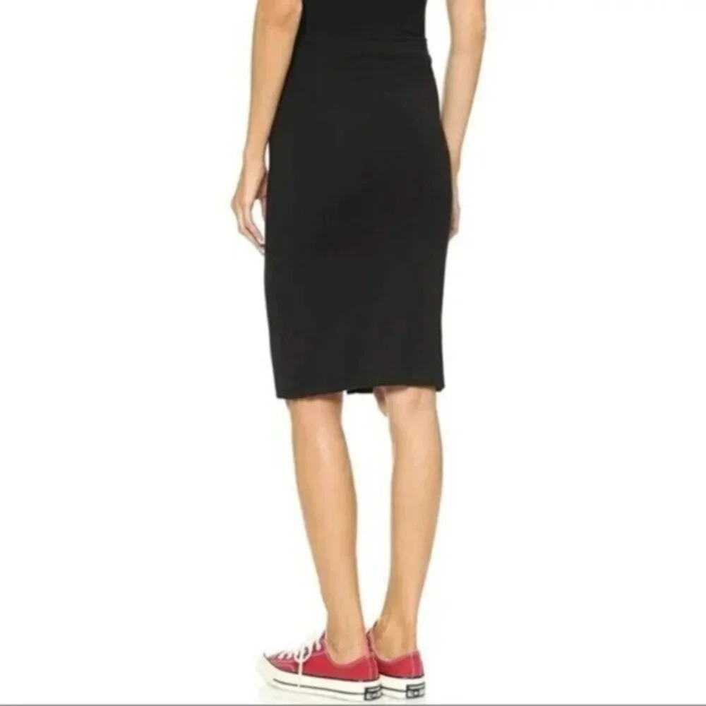 LNA Skirt Slit Mini High Rise Waist Black Small Whimsigoth Business casual - Picture 16 of 16